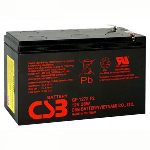 Аккумулятор CSB GP 1272 F2 (28W)